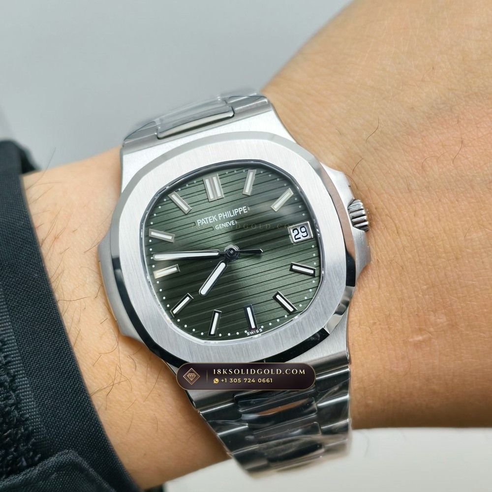 Patek Philippe Nautilus Self-Winding Chronometer Regulated Spec Reference 5711A — Salon Edition — Studio Gallery Plate IX in 904L Stainless Steel Custom Architecture (114.8g Verified Mass, Patek Philippe Cal. 26-330 S C / Cal. 324 S C - 21K Gold Rotor)