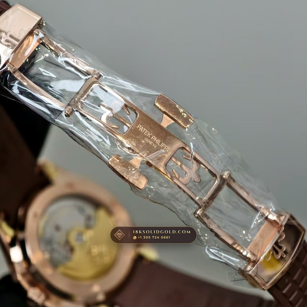 Patek Philippe Aquanaut Luce Annual Calendar 18K Rose Gold Geneva Atelier Spec Reference 5261R-001 — Hallmarked Edition — Studio Gallery Plate VII in 18K Rose Gold Au750 (104.9g Verified Mass, Patek Philippe Cal. 26-330 S QA LU)