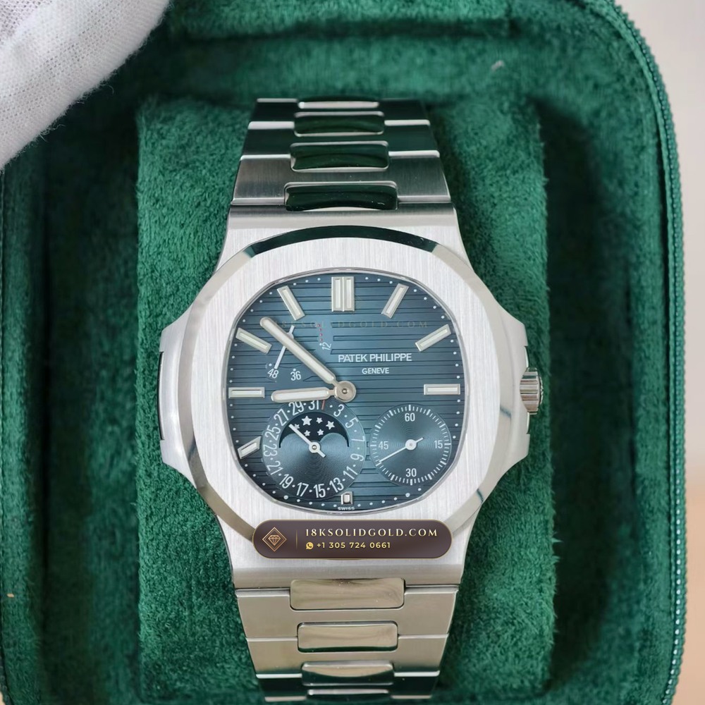 Patek Philippe Nautilus Moonphase & Power Reserve Reference 5712A — Salon Edition