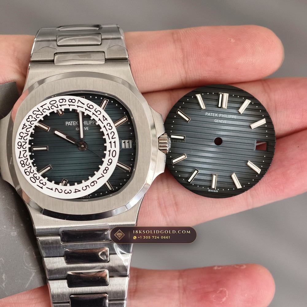 Patek Philippe Nautilus Self-Winding Custom SW Dial Reference 5711/1A — Salon Edition