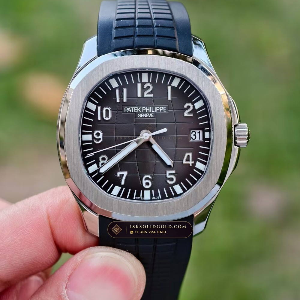 Patek Philippe Aquanaut Extra-Large Self-Winding Master Watchmaker Spec Reference 5167A — Salon Edition