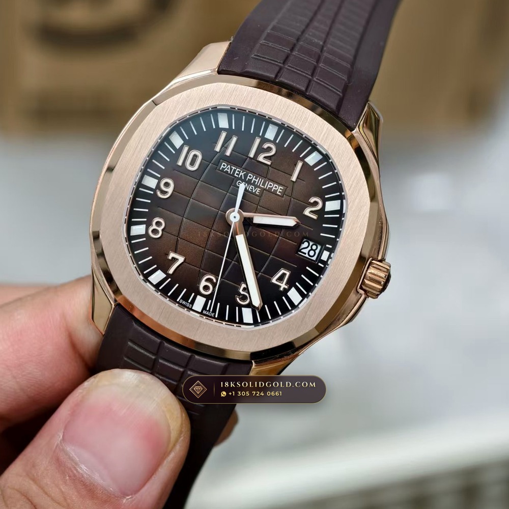 Patek Philippe Aquanaut Extra-Large Self-Winding 18K Rose Gold Monte-Carlo Showroom Spec Reference 5167R — Hallmarked Edition angle 2