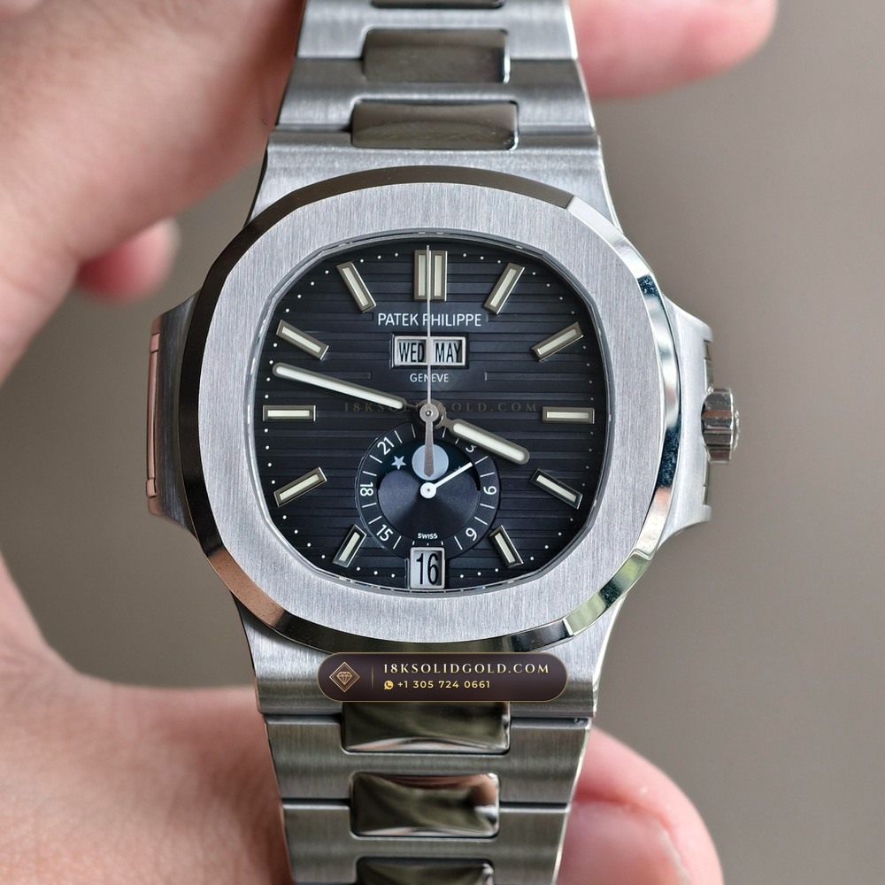 Patek Philippe Nautilus Annual Calendar & Moonphase Reference 5726/1A-014 — Salon Edition