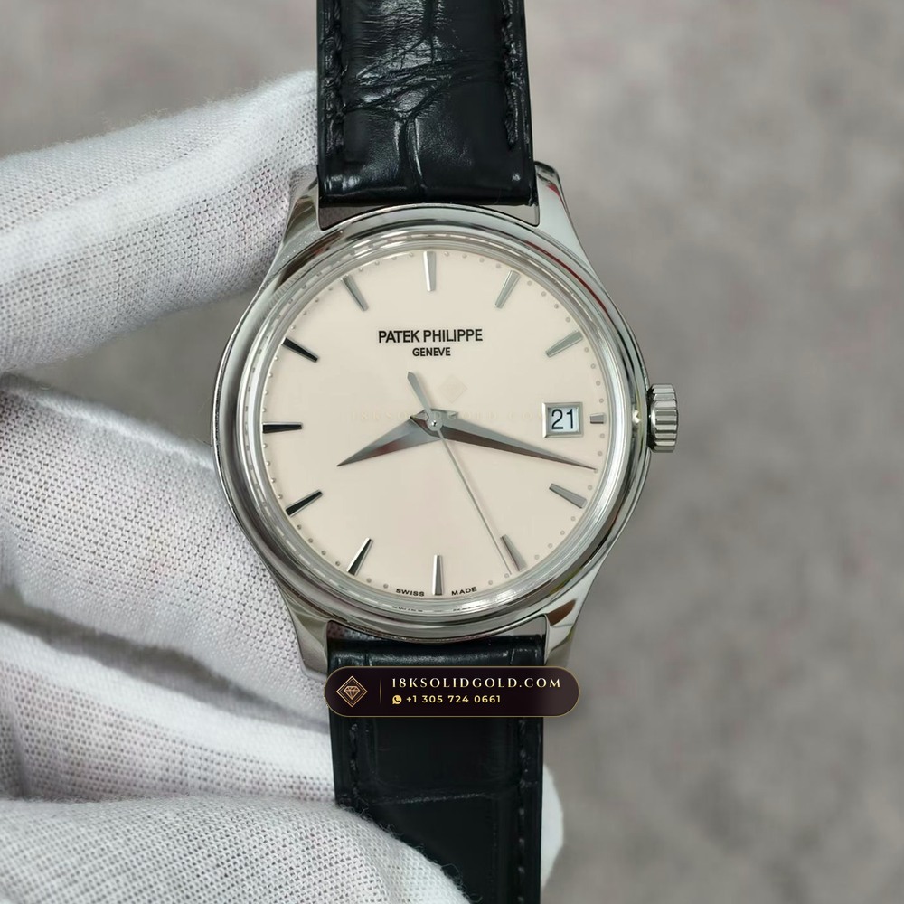 Patek Philippe Calatrava Automatic 18K White Gold Reference 5227G-001 — Hallmarked Edition