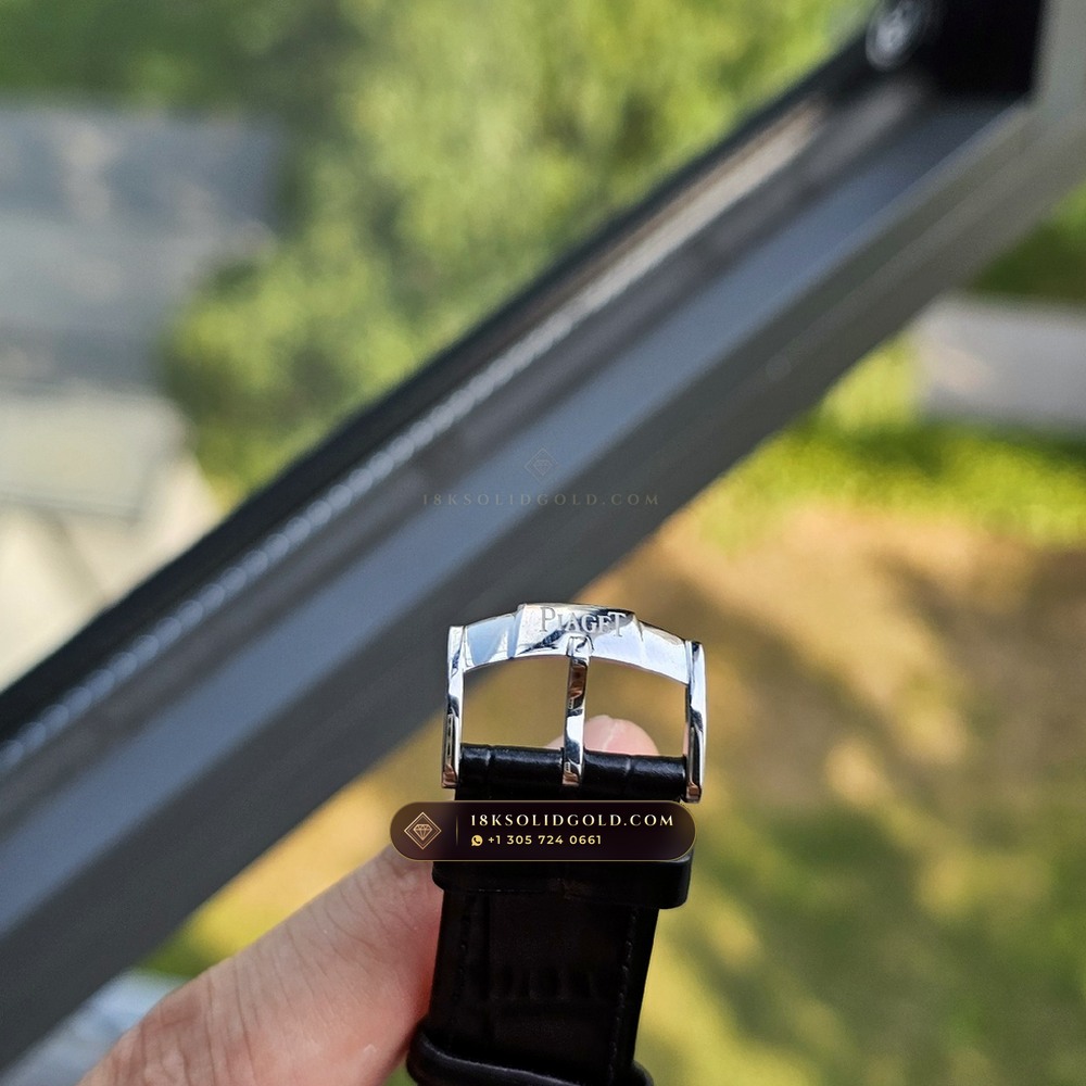 Piaget Altiplano Ultra-Thin 38mm Hand-Wound Cal. 830P 18K White Gold Reference G0A29112 — Hallmarked Edition — Studio Gallery Plate VII in 18K White Gold Au750 (56.1g Verified Mass, Piaget Ultra-Thin Cal. 430P / Cal. 800P)