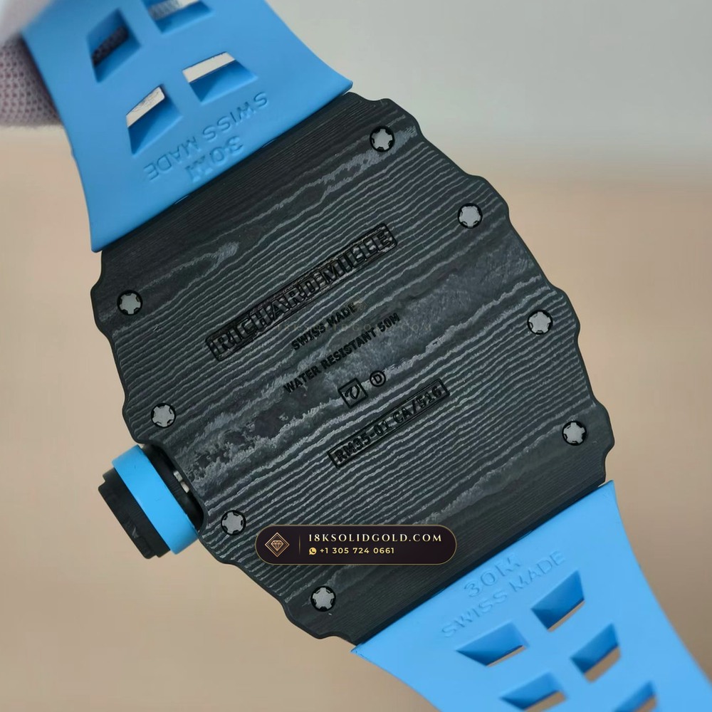 Richard Mille RM 35-01 Rafael Nadal Manual Winding — Salon Edition — Studio Gallery Plate VII in Carbon TPT & Grade 5 Titanium (50.6g Verified Mass, Richard Mille Cal. RMUL3 Grade 5 Titanium Skeleton)