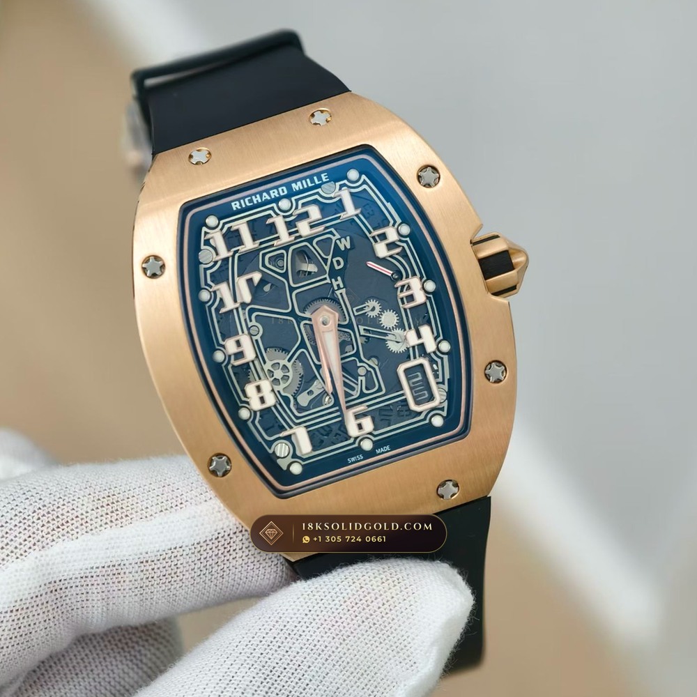 Richard Mille RM 67-01 Automatic Extra-Flat 18K Rose Gold — Hallmarked Edition angle 2