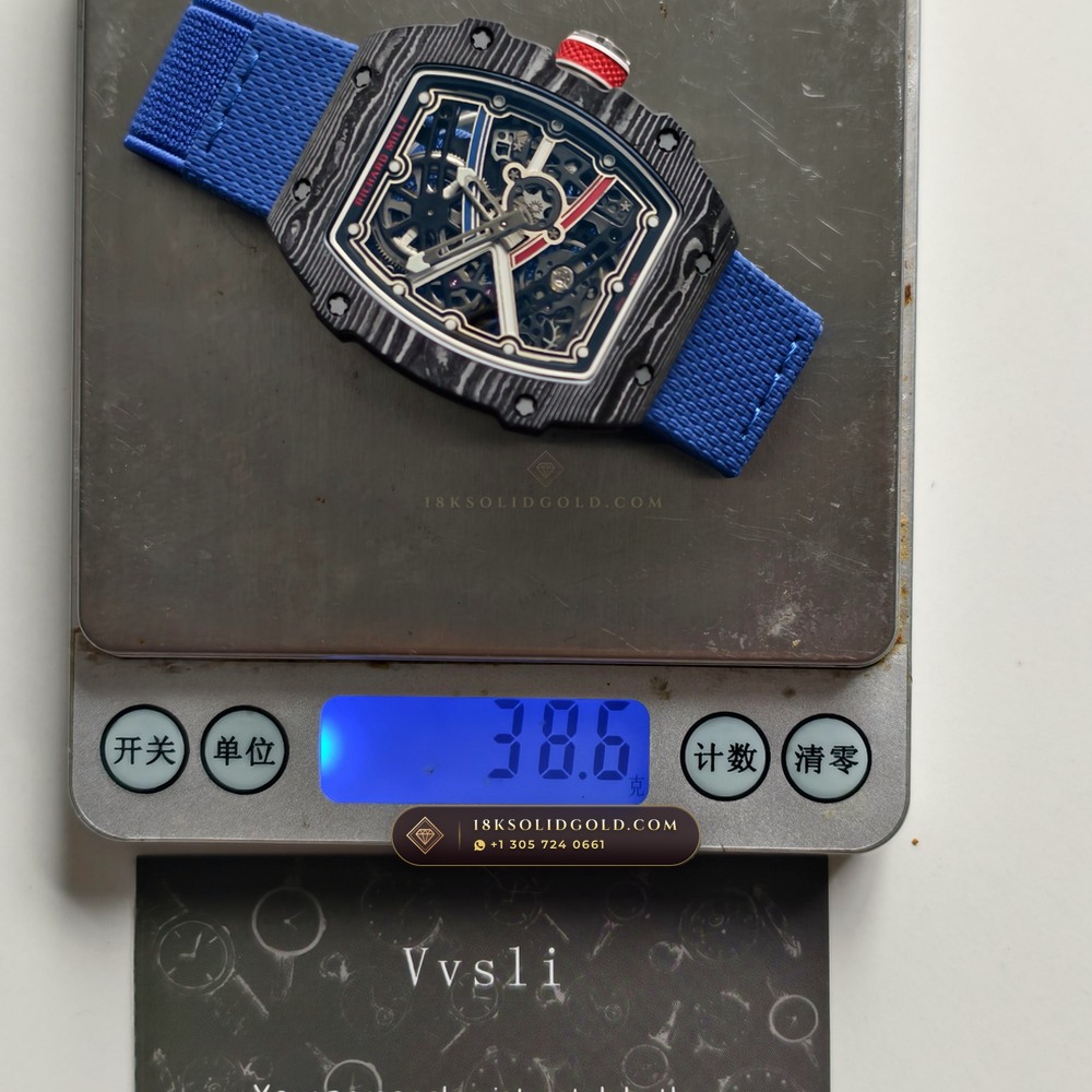 Richard Mille RM 67-02 Automatic Extra-Flat Sebastien Ogier Carbon TPT Free-Sprung Calibre 5-Axis CNC Case — Salon Edition — Studio Gallery Plate VII in Carbon TPT & Grade 5 Titanium (33.4g Verified Mass, Richard Mille Cal. CRMA7 Skeletonized Titanium)