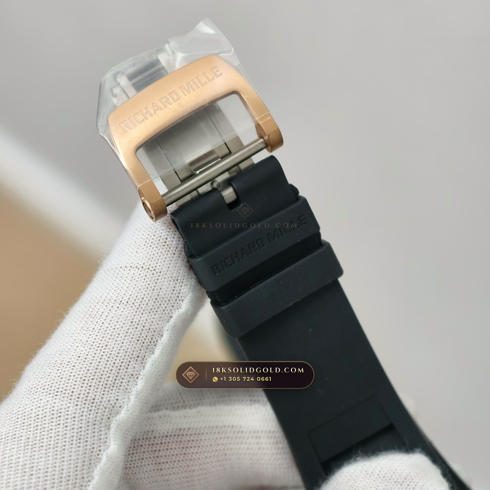 Richard Mille RM 055 Bubba Watson Manual Winding Asia Limited Edition 5-Axis CNC Case — Salon Edition — Studio Gallery Plate VIII in ATZ White Ceramic & Grade 5 Titanium (66.3g Verified Mass, Richard Mille Cal. RMUL2 Grade 5 Titanium Skeleton)