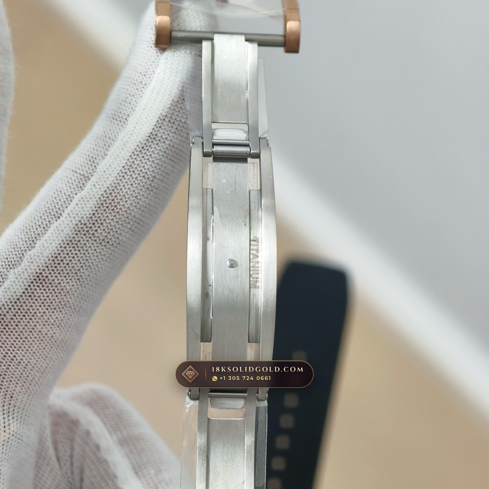 Richard Mille RM 055 Bubba Watson Manual Winding Asia Limited Edition 5-Axis CNC Case — Salon Edition — Studio Gallery Plate IX in ATZ White Ceramic & Grade 5 Titanium (66.3g Verified Mass, Richard Mille Cal. RMUL2 Grade 5 Titanium Skeleton)