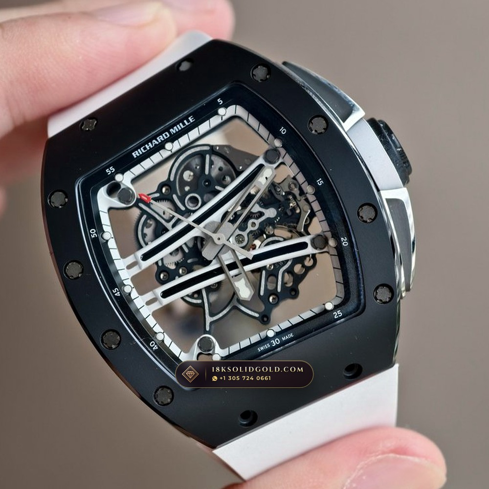 Richard Mille RM 61-01 Yohan Blake Asymmetric Carbon TPT Skeleton — Salon Edition angle 2