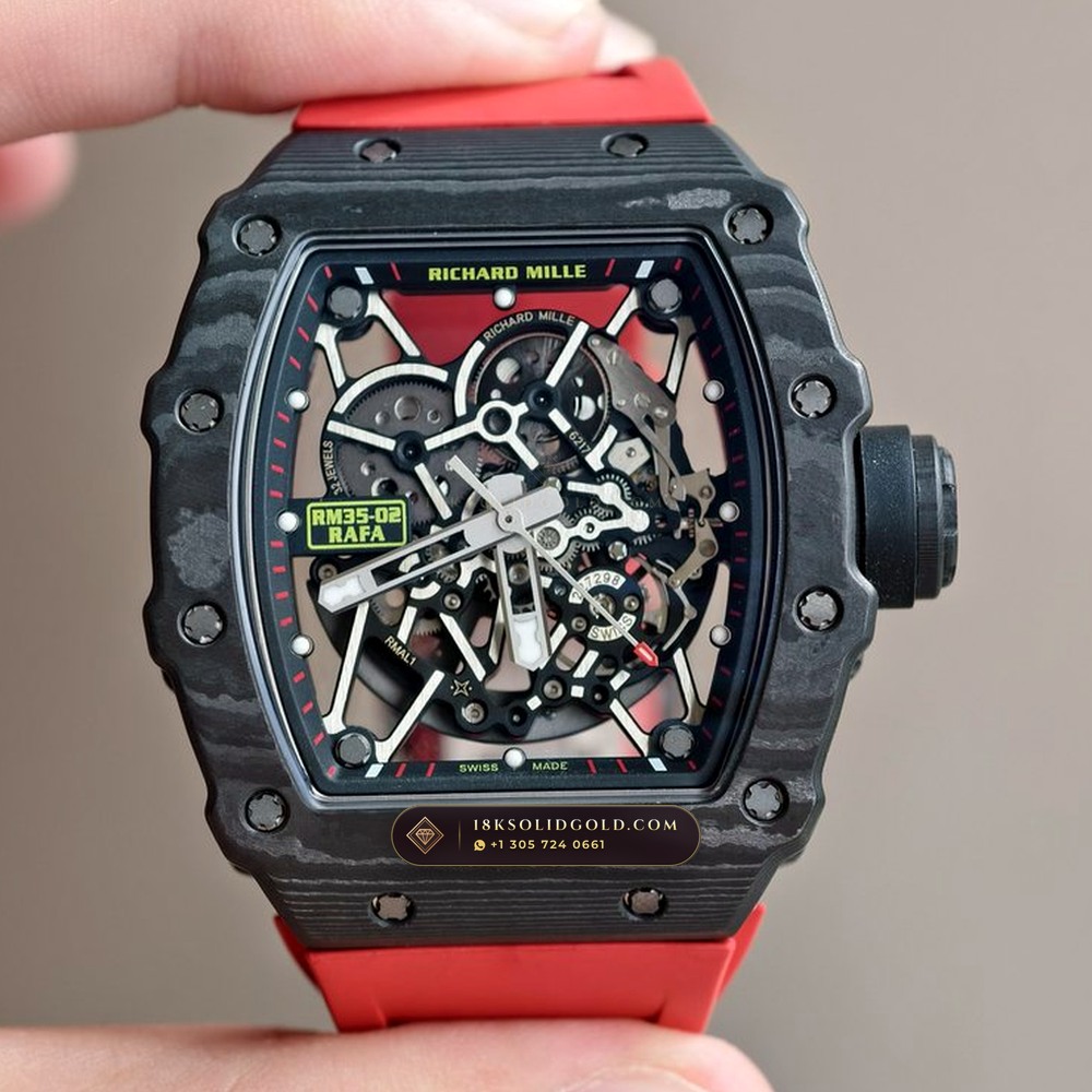 Richard Mille RM 35-02 Rafael Nadal Automatic Carbon TPT Skeleton — Salon Edition