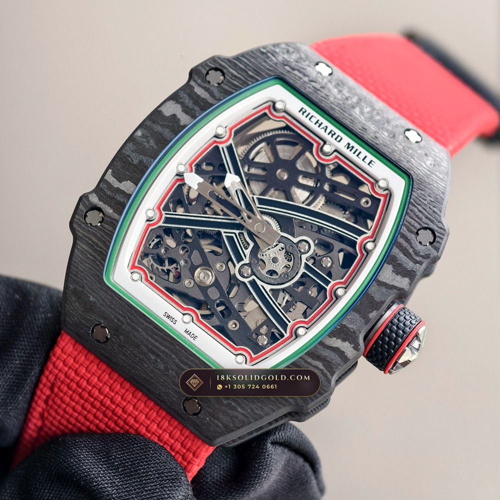 Richard Mille RM 67-02 Automatic Extra-Flat Italy Limited Edition Chronometer Regulated Spec — Salon Edition angle 3