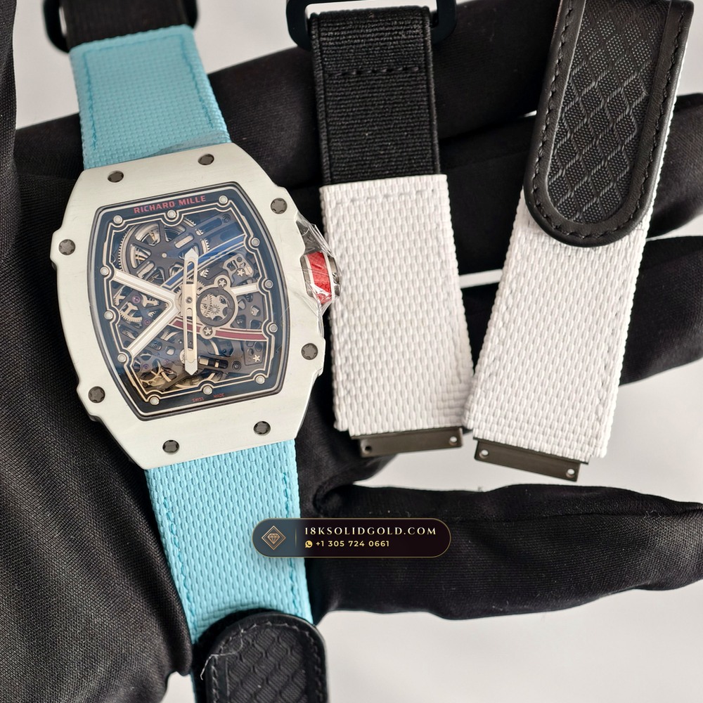 Richard Mille RM 67-02 Automatic Extra-Flat Alexis Pinturault White Quartz TPT — Salon Edition