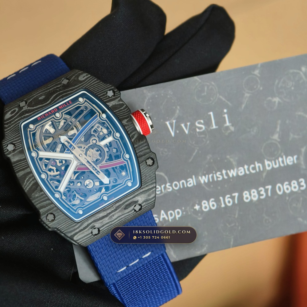 Richard Mille RM 67-02 Automatic Extra-Flat Geneva Atelier Spec — Salon Edition — Studio Gallery Plate VII in Carbon TPT & Grade 5 Titanium (33.5g Verified Mass, Richard Mille Cal. CRMA7 Skeletonized Titanium)