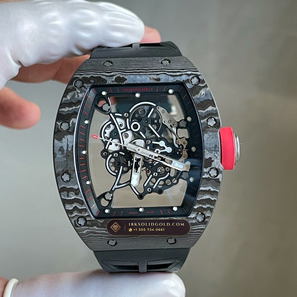 Richard Mille RM 055 Bubba Watson Manual Winding Americas Limited Edition 5-Axis CNC Case — Salon Edition