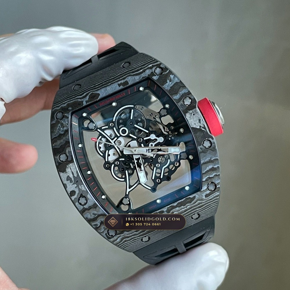 Richard Mille RM 055 Bubba Watson Manual Winding Americas Limited Edition 5-Axis CNC Case — Salon Edition angle 2