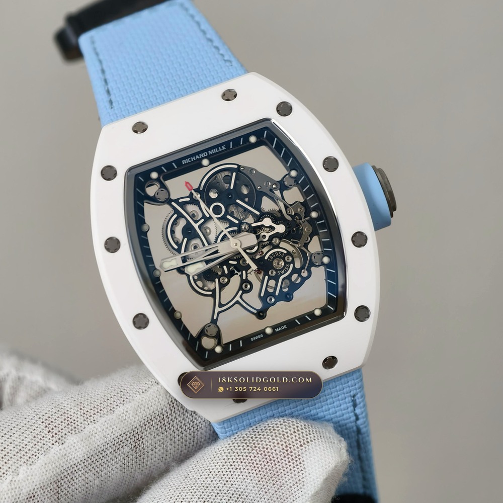 Richard Mille RM 055 Bubba Watson Manual Winding 5-Axis CNC Case — Salon Edition angle 2