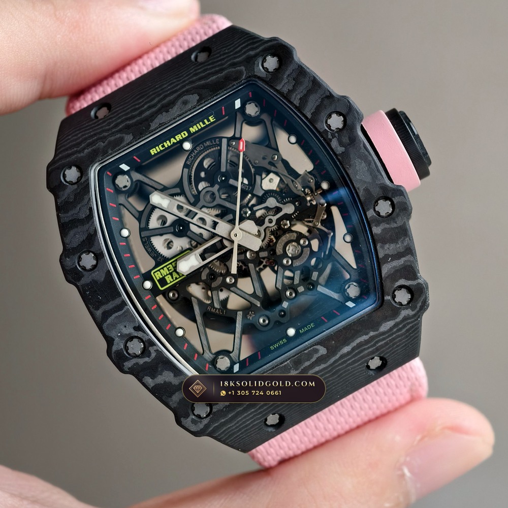 Richard Mille RM 35-02 Rafael Nadal Automatic Black Carbon TPT — Salon Edition angle 2