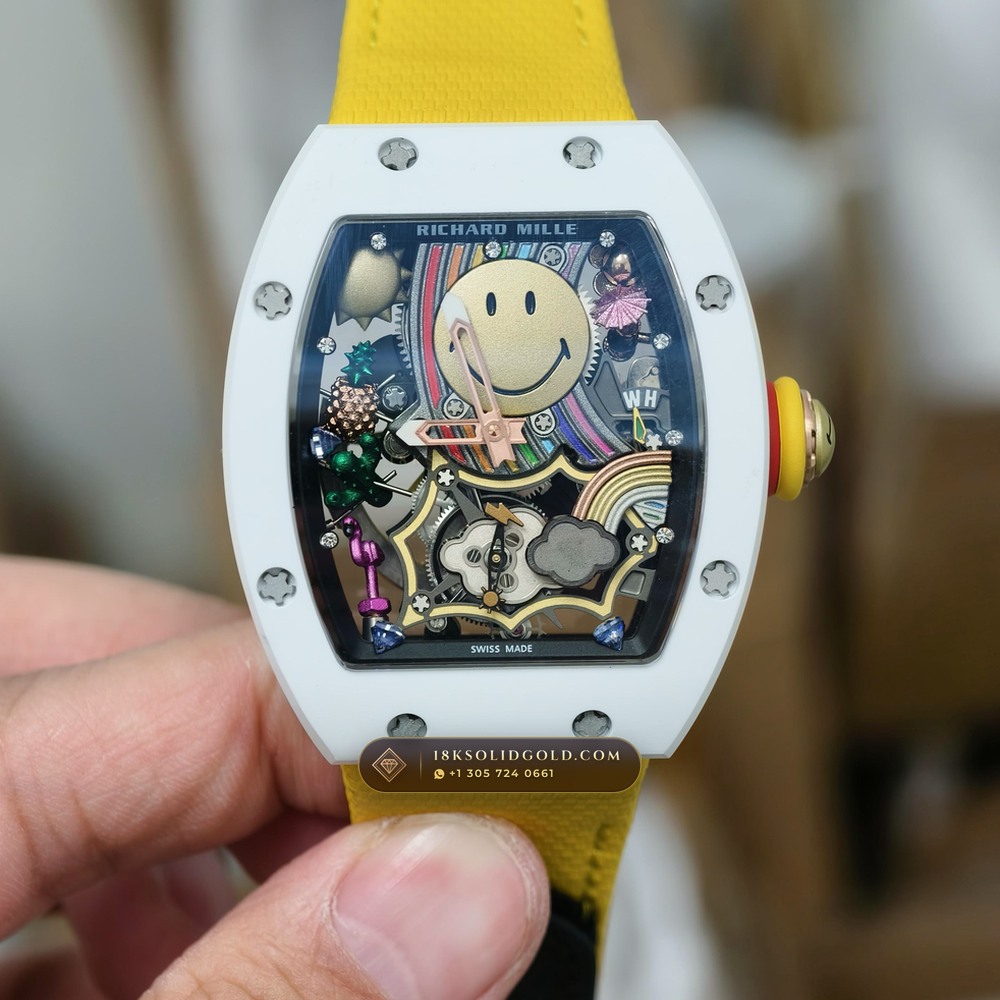 Richard Mille RM Tourbillon Haute Horlogerie Smiley Tourbillon Reference RM 088 — Salon Edition