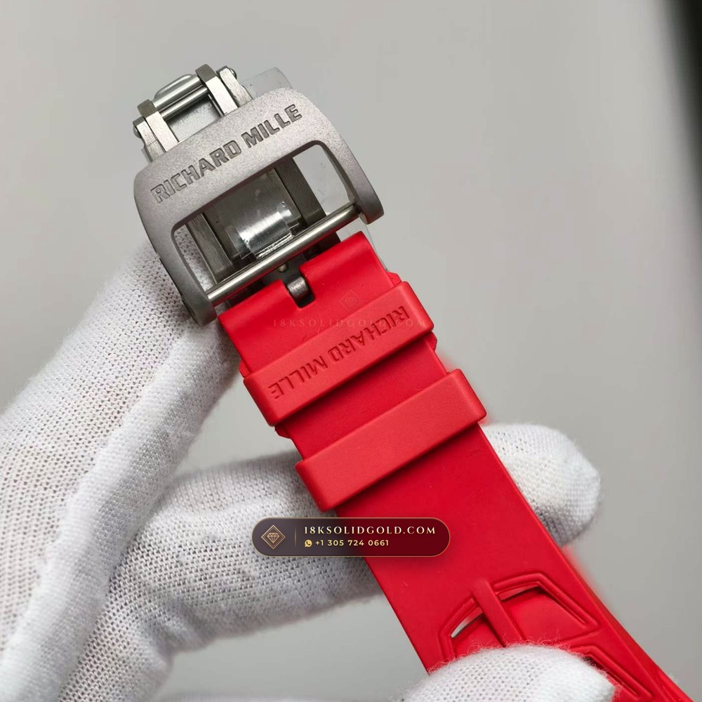 Richard Mille RM 35-01 Rafael Nadal Manual Winding Sapphire Caseback Spec — Salon Edition — Studio Gallery Plate VIII in Carbon TPT & Grade 5 Titanium (50.7g Verified Mass, Richard Mille Cal. RMUL3 Grade 5 Titanium Skeleton)