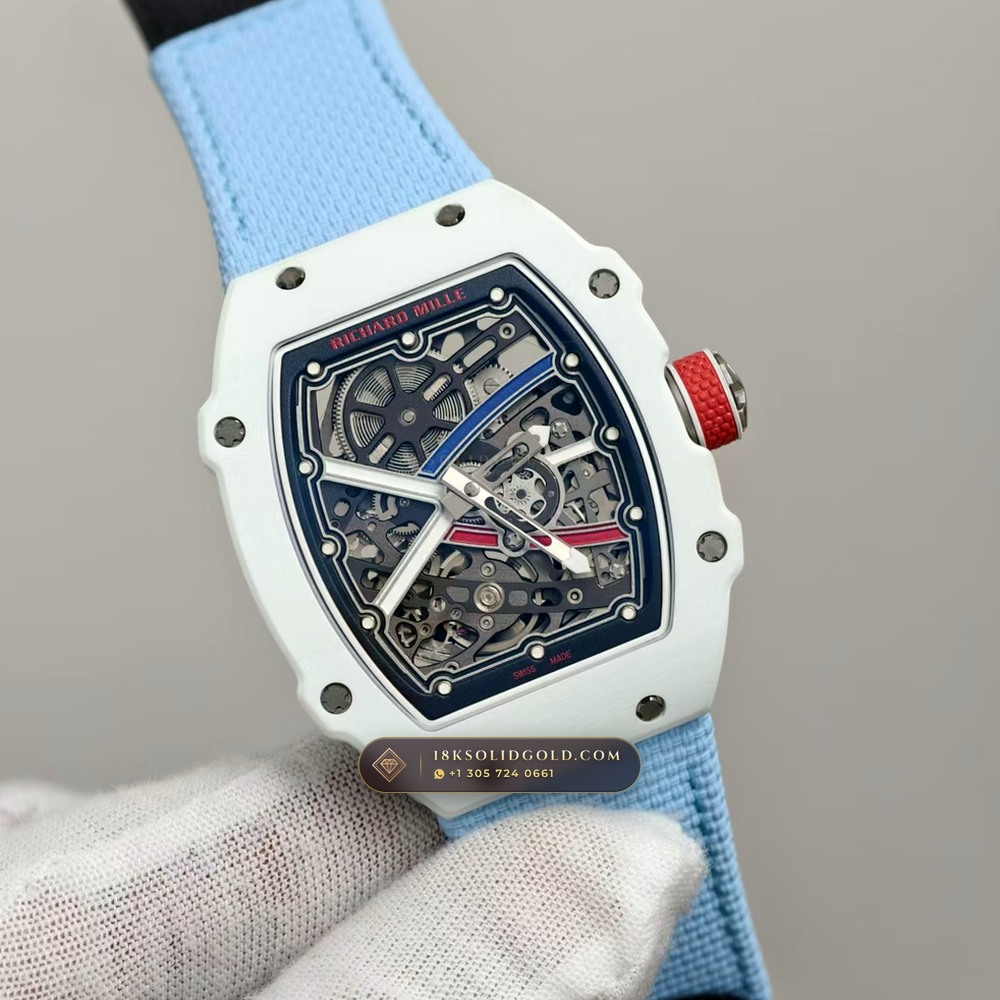 Richard Mille RM 67-02 Automatic Extra-Flat White Quartz TPT — Salon Edition angle 2