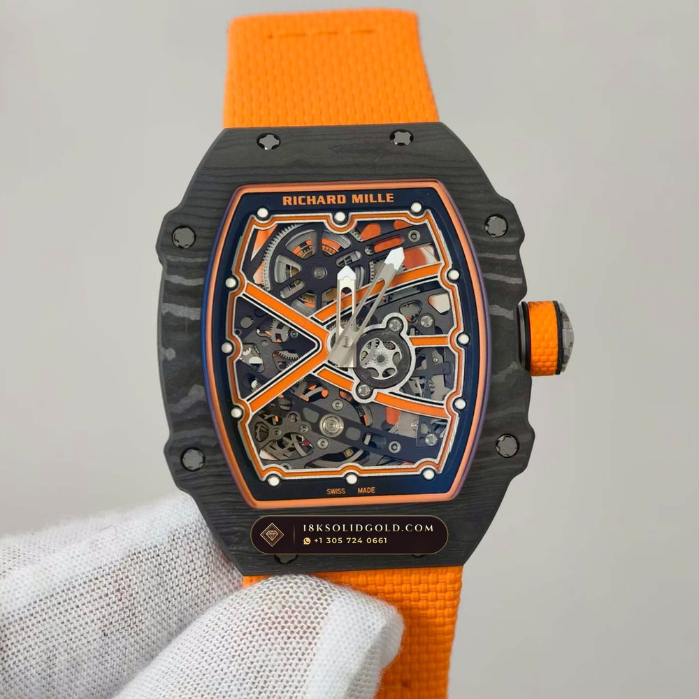 Richard Mille RM 67-02 Automatic Extra-Flat McLaren Flyback Chronograph — Salon Edition angle 2