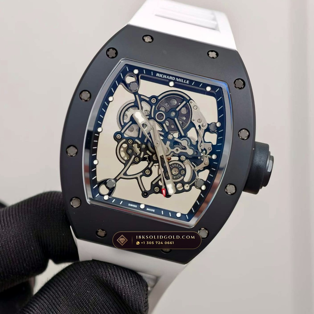 Richard Mille RM 055 Bubba Watson Manual Winding Asia Exclusive Edition Geneva Atelier Spec — Salon Edition angle 3