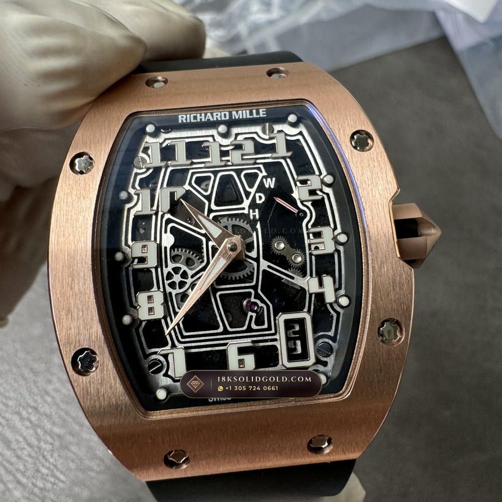 Richard Mille RM 67-01 Automatic Extra-Flat Geneva Atelier Spec — Salon Edition — Studio Gallery Plate IX in Grade 5 Titanium Monobloc (49.2g Verified Mass, Richard Mille Cal. CRMA6 - Platinum Rotor)
