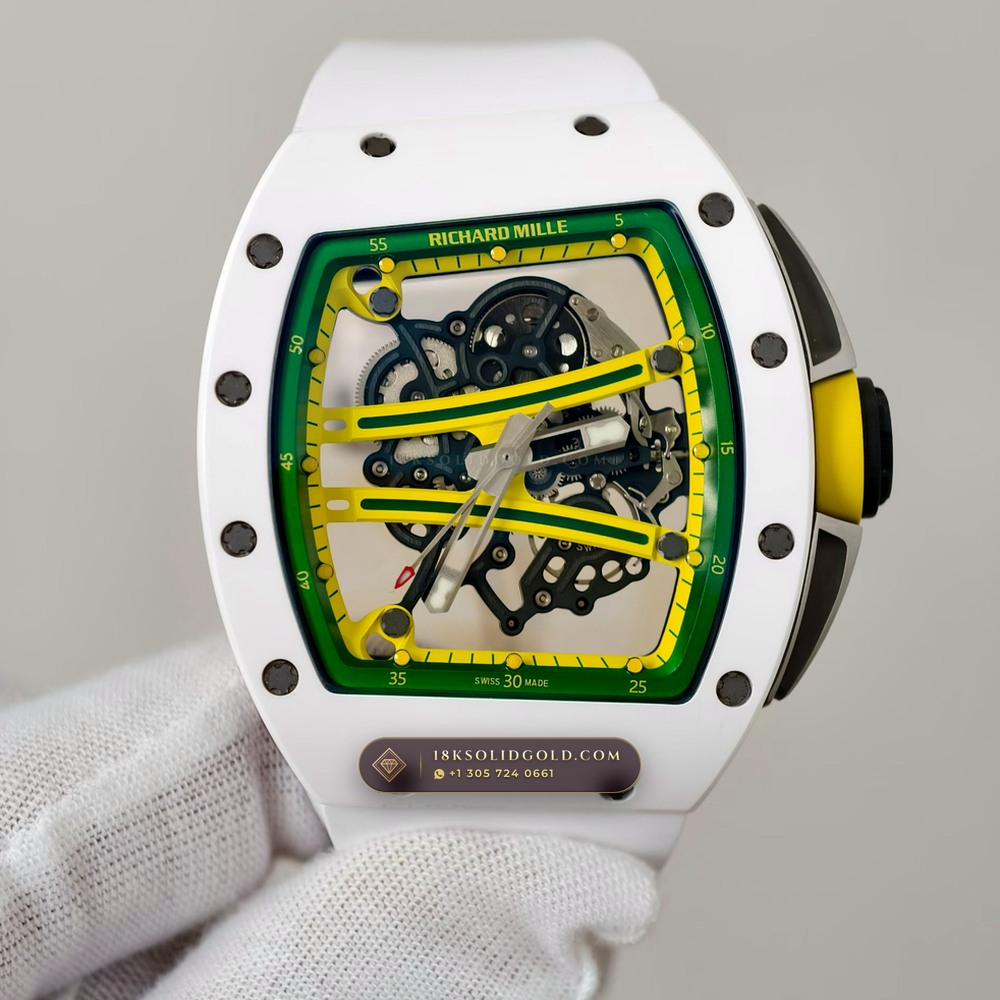 Richard Mille RM 61-01 Yohan Blake Asymmetric Hand-Chamfered Bevel Spec — Salon Edition