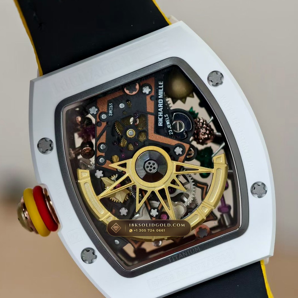 Richard Mille RM Tourbillon Haute Horlogerie Smiley Tourbillon Geneva Atelier Spec Reference RM 088 — Salon Edition — Studio Gallery Plate VII in Carbon TPT & Grade 5 Titanium (55.7g Verified Mass, Richard Mille Hand-Wound Tourbillon Calibre)