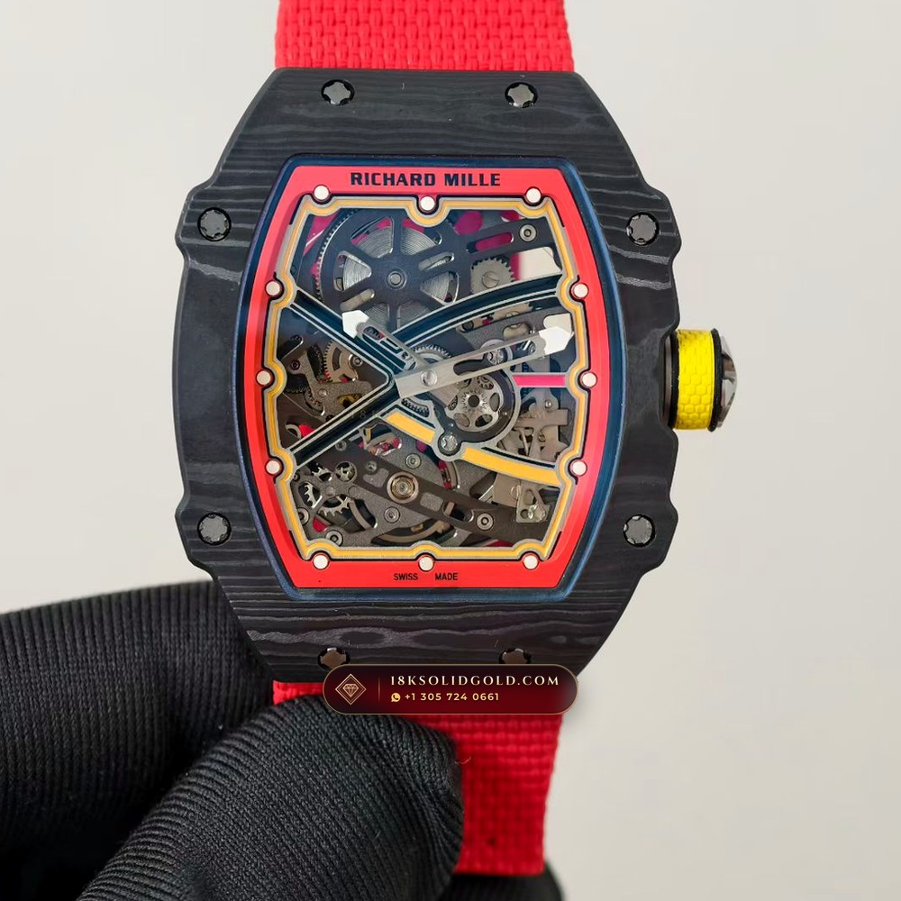 Richard Mille RM 67-02 Automatic Extra-Flat Alexander Zverev Carbon TPT — Salon Edition angle 2