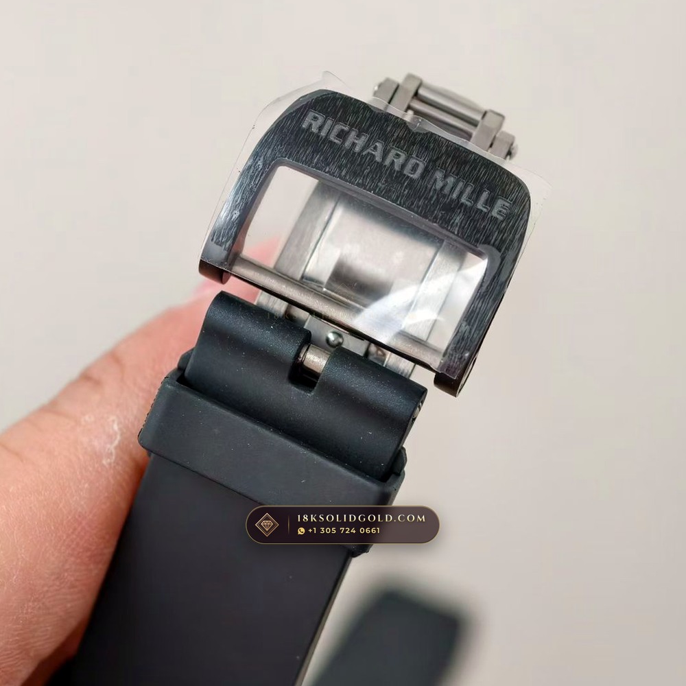 Richard Mille RM 35-02 Rafael Nadal Automatic Americas Limited Edition Reference RM 035 — Salon Edition — Studio Gallery Plate VIII in Carbon TPT & Grade 5 Titanium (50.7g Verified Mass, Richard Mille Cal. RMAL1 Variable-Geometry Rotor)