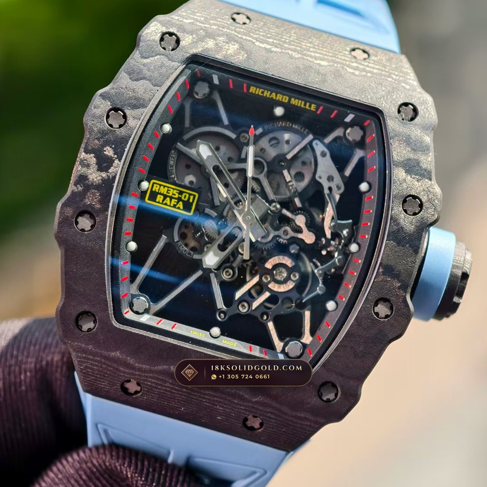 Richard Mille RM 35-01 Rafael Nadal Manual Winding Monte-Carlo Showroom Spec — Salon Edition angle 2