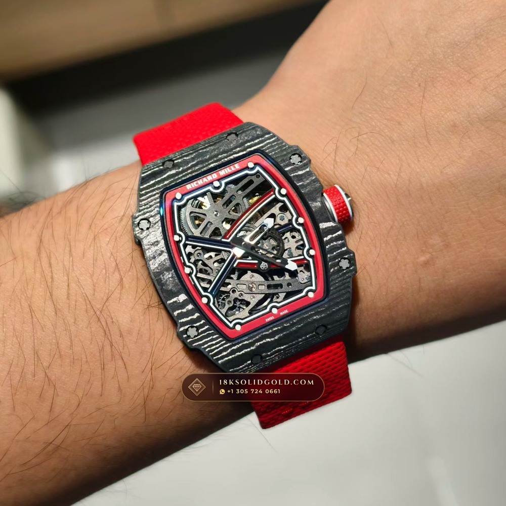 Richard Mille RM 67-02 Automatic Extra-Flat Norway Limited Edition — Salon Edition — Studio Gallery Plate VII in Carbon TPT & Grade 5 Titanium (33.6g Verified Mass, Richard Mille Cal. CRMA7 Skeletonized Titanium)