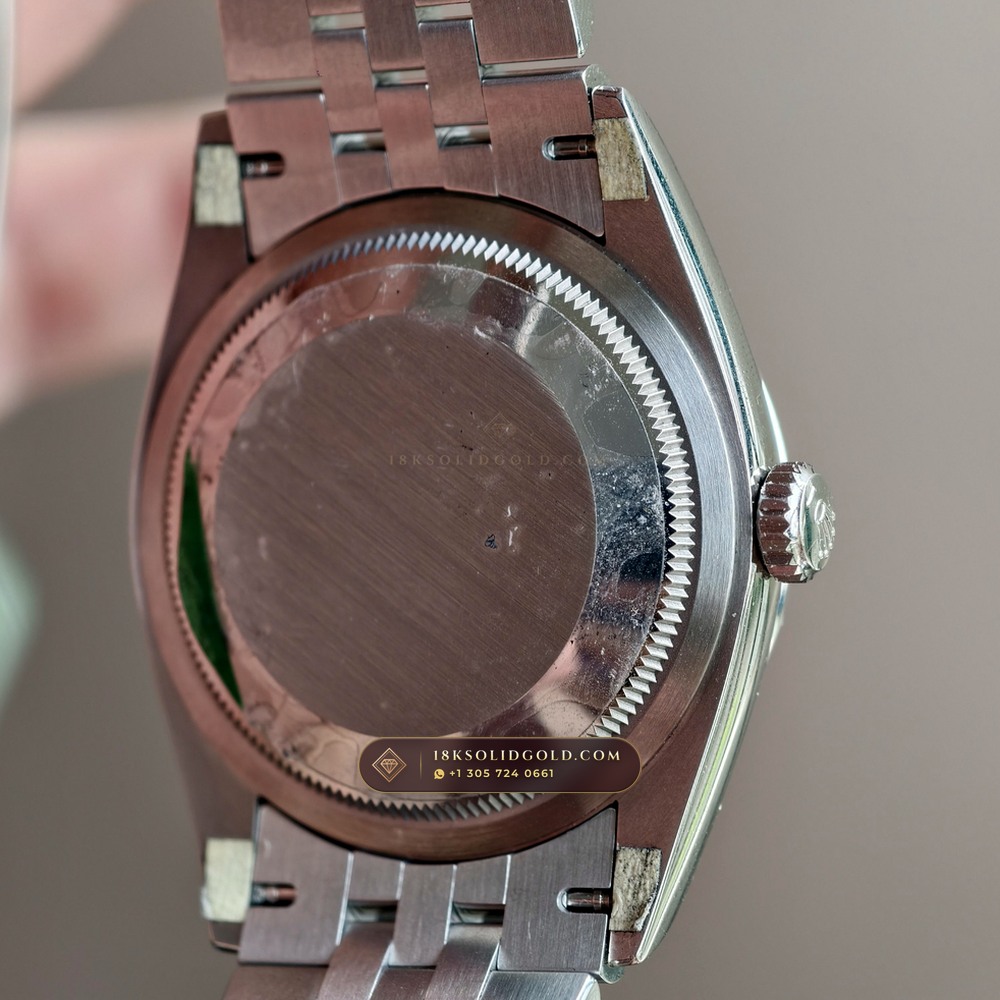 Rolex Datejust 36 Graduated Royal Blue Sunburst Dial Reference 126231 — Salon Edition — Studio Gallery Plate VII in 18K Gold & 904L Oystersteel Rolesor (130.7g Verified Mass, Rolex Manufacture Cal. 3235 - 70h Power Reserve)