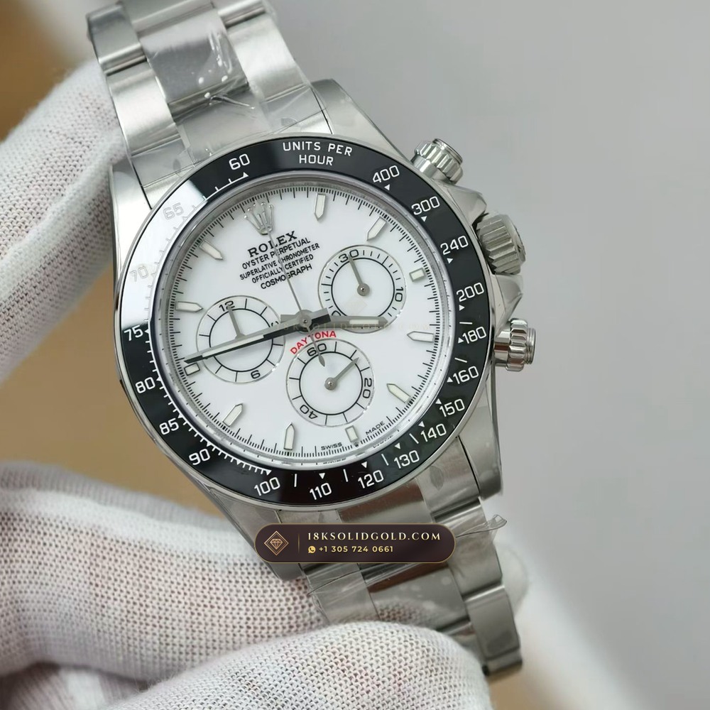 Rolex Cosmograph Daytona Reference 126502 — Salon Edition angle 2