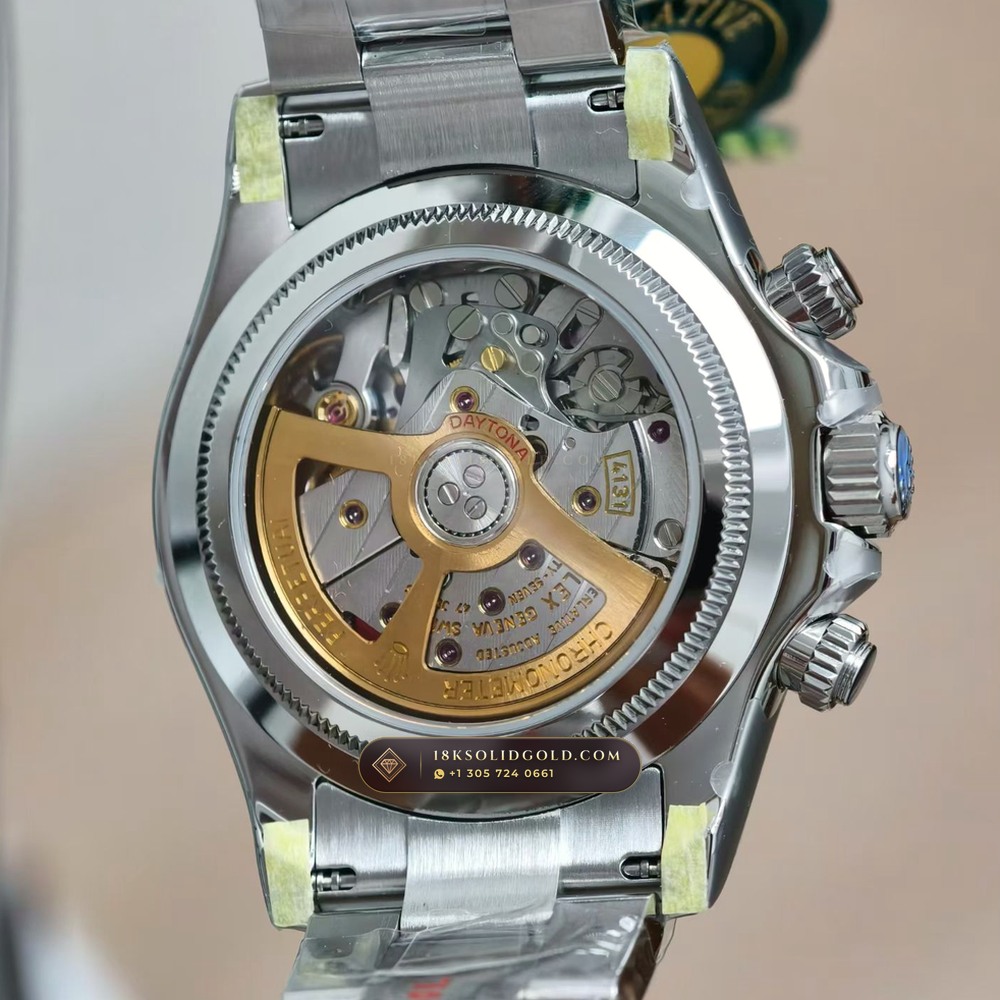 Rolex Cosmograph Daytona Reference 126502 — Salon Edition — Studio Gallery Plate VII in 904L Stainless Steel Custom Architecture (143.4g Verified Mass, Rolex Manufacture Cal. 4131 - 72h Power Reserve)