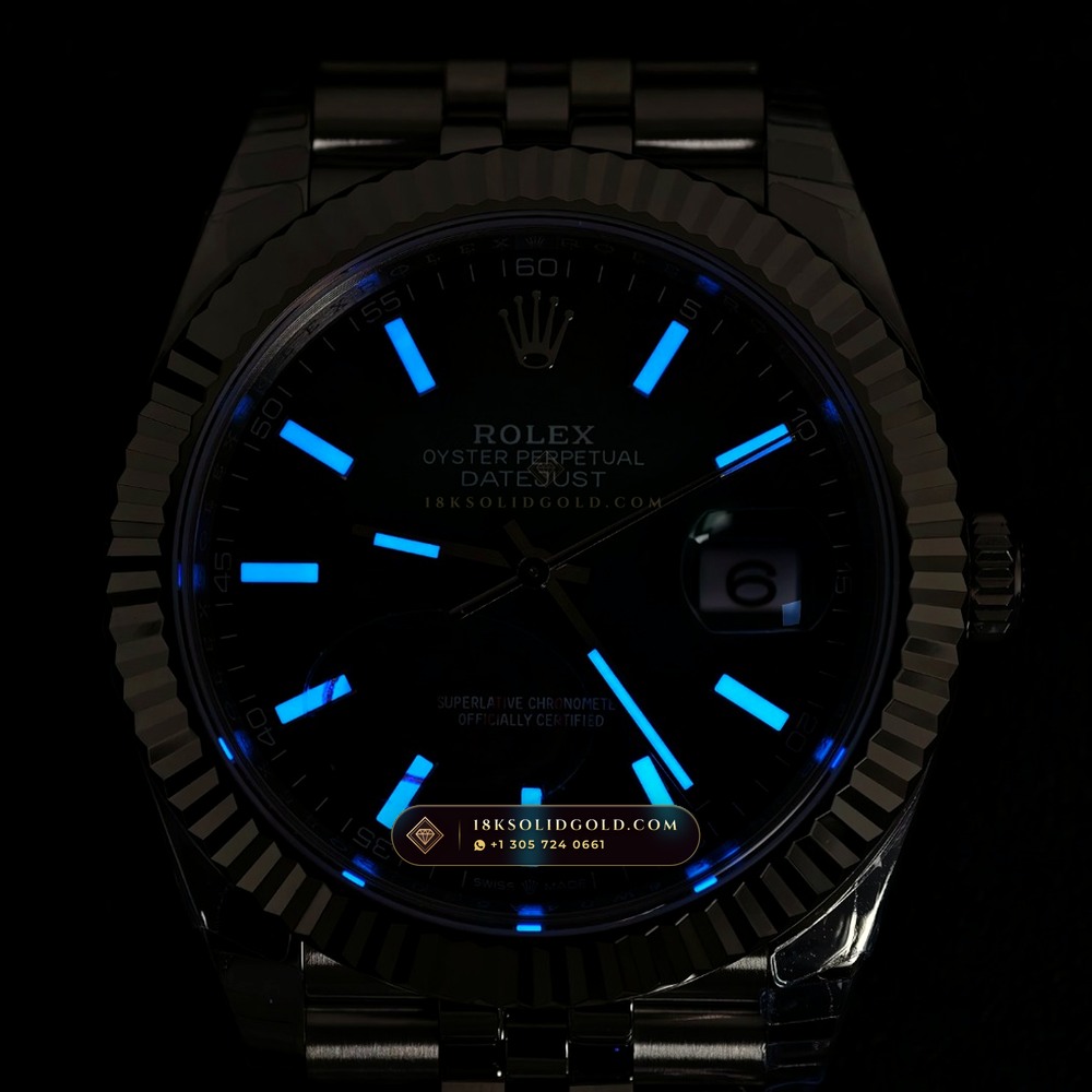 Rolex Datejust 41 Graduated Green Ombre Sunray Dial Reference 126334 — Salon Edition — Studio Gallery Plate XI in 904L Stainless Steel Custom Architecture (136.7g Verified Mass, Rolex Manufacture Cal. 3235 - 70h Power Reserve)