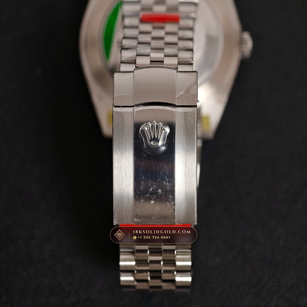 Rolex Datejust 41 Graduated Green Ombre Sunray Dial Reference 126334 — Salon Edition — Studio Gallery Plate VII in 904L Stainless Steel Custom Architecture (136.7g Verified Mass, Rolex Manufacture Cal. 3235 - 70h Power Reserve)