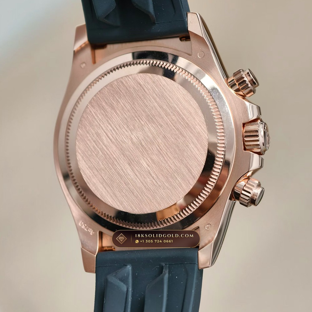 Rolex Cosmograph Daytona Gibeon Meteorite Dial 18K Everose Gold Reference 126515 — Hallmarked Edition — Studio Gallery Plate VII in 18K Rose Gold Au750 (160.9g Verified Mass, Rolex Manufacture Cal. 4131 - 72h Power Reserve)