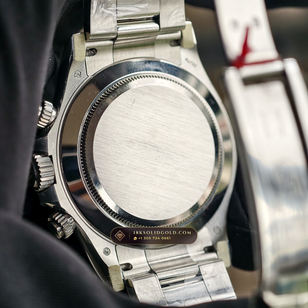 Rolex Cosmograph Daytona 18K White Gold Deep Crystal Optics Reference 126509 — Hallmarked Edition — Studio Gallery Plate VIII in 18K White Gold Au750 (216.3g Verified Mass, Rolex Manufacture Cal. 4131 - 72h Power Reserve)