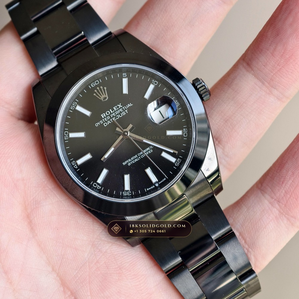 Rolex Datejust 41 Reference 126300 — Salon Edition angle 2