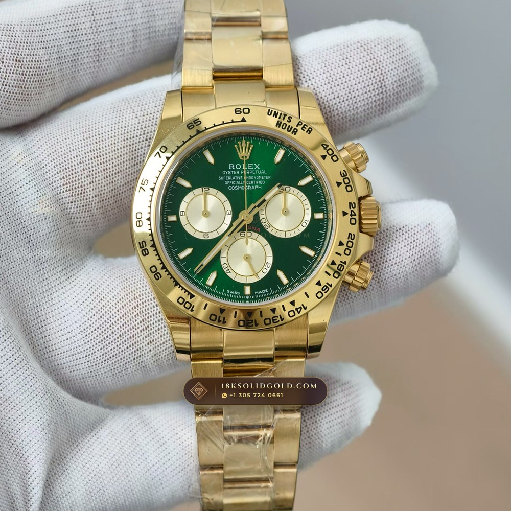 Rolex Cosmograph Daytona Bright Black & Sundust Subdials 18K Everose Gold Reference 126505 — Hallmarked Edition