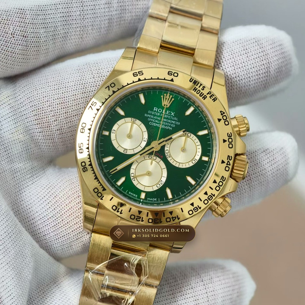 Rolex Cosmograph Daytona Bright Black & Sundust Subdials 18K Everose Gold Reference 126505 — Hallmarked Edition angle 3