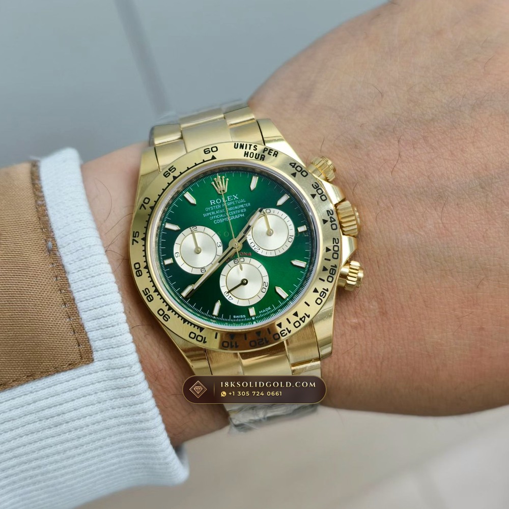 Rolex Cosmograph Daytona Bright Black & Sundust Subdials 18K Everose Gold Reference 126505 — Hallmarked Edition — Studio Gallery Plate VIII in 18K Rose Gold Au750 (216.6g Verified Mass, Rolex Manufacture Cal. 4131 - 72h Power Reserve)