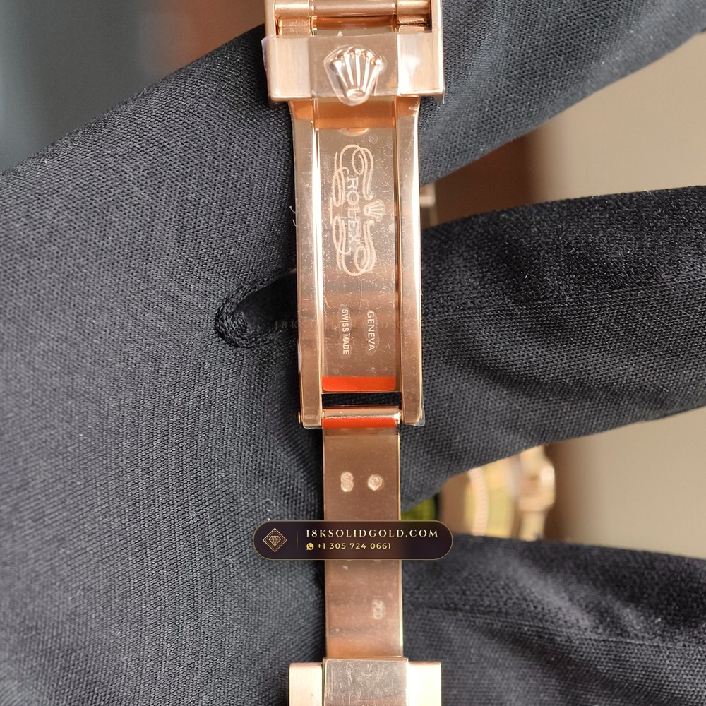 Rolex Cosmograph Daytona 18K Everose Gold Geneva Atelier Spec Reference 116505 — Hallmarked Edition — Studio Gallery Plate IX in 18K Rose Gold Au750 (216.6g Verified Mass, Rolex Manufacture Cal. 4130 - 72h Power Reserve)