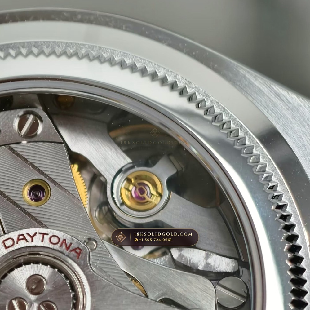 Rolex Cosmograph Daytona Gibeon Meteorite Dial 18K White Gold Free-Sprung Calibre Reference 126519 — Hallmarked Edition — Studio Gallery Plate VII in 18K White Gold Au750 (160.7g Verified Mass, Rolex Manufacture Cal. 4131 - 72h Power Reserve)