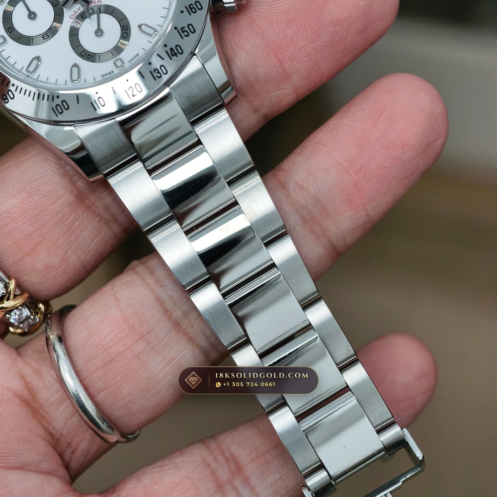 Rolex Cosmograph Daytona Deep Crystal Optics Reference 116520 — Salon Edition — Studio Gallery Plate VII in 904L Stainless Steel Custom Architecture (143.6g Verified Mass, Rolex Manufacture Cal. 4130 - 72h Power Reserve)