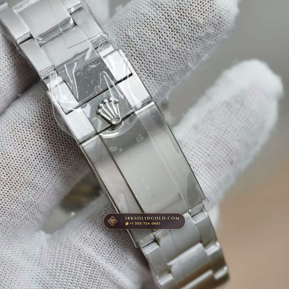Rolex Cosmograph Daytona 18K White Gold Hand-Chamfered Bevel Spec Reference 126509 — Hallmarked Edition — Studio Gallery Plate VII in 18K White Gold Au750 (216.9g Verified Mass, Rolex Manufacture Cal. 4131 - 72h Power Reserve)